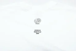 Supreme Takashi Murakami COVID-19 Relief Box Logo Tee White ||Plus Hot