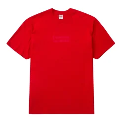Supreme Tonal Box Logo Tee Red ||Plus Outlet
