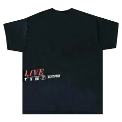 Travis Scott 02 Live Union Jack Tee Black ||Plus Hot