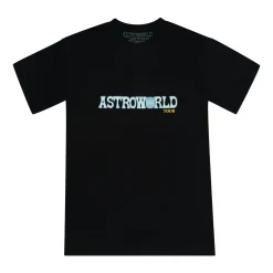 Travis Scott Astroworld Tour Tee Black | PLUS|Plus2 Outlet