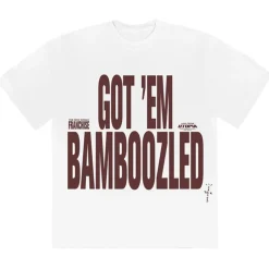 Travis Scott Franchise Promo II Bamboozled T-Shirt White ||Plus Best