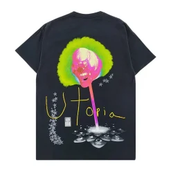 Travis Scott Lollipop Tee Black ||Plus Outlet