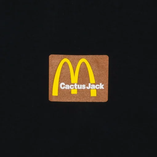 Travis Scott x McDonald's Sesame Inv T-shirt Black/Brown | PLUS|Plus2 New