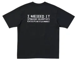 Uniqlo x CPFM Spongebob Squarepants UT Graphic T-Shirt Black|PlusJ Hot