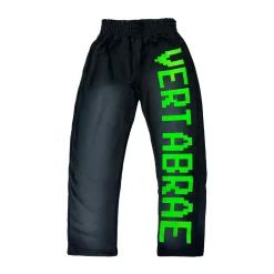 Vertabrae C2 Sweatpants Black/Green ||Plus New