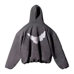Yeezy Gap x Balenciaga Dove Hoodie Black ||Plus Online